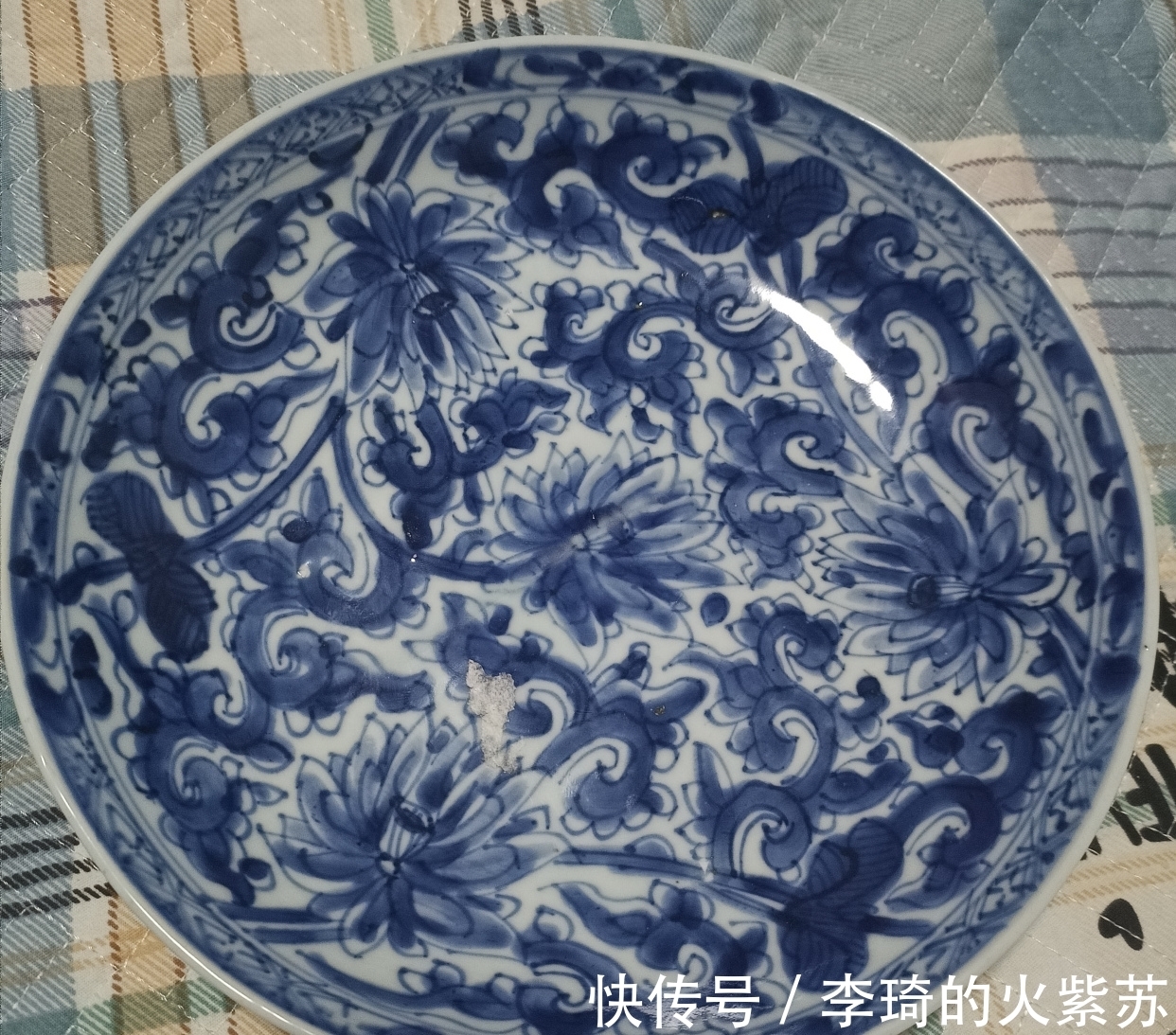 复窑@崔凯：青花盘，复窑品