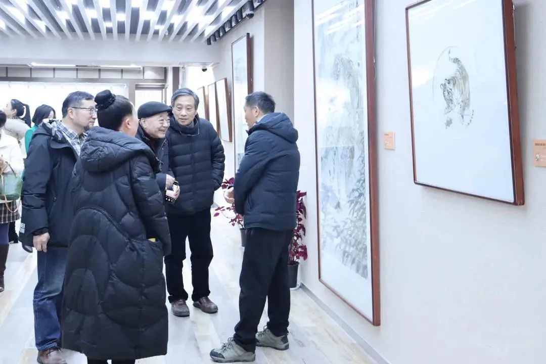 美术家协会#“虎虎生气——何业琦中国水墨画展”在陶氏艺术馆温暖开幕