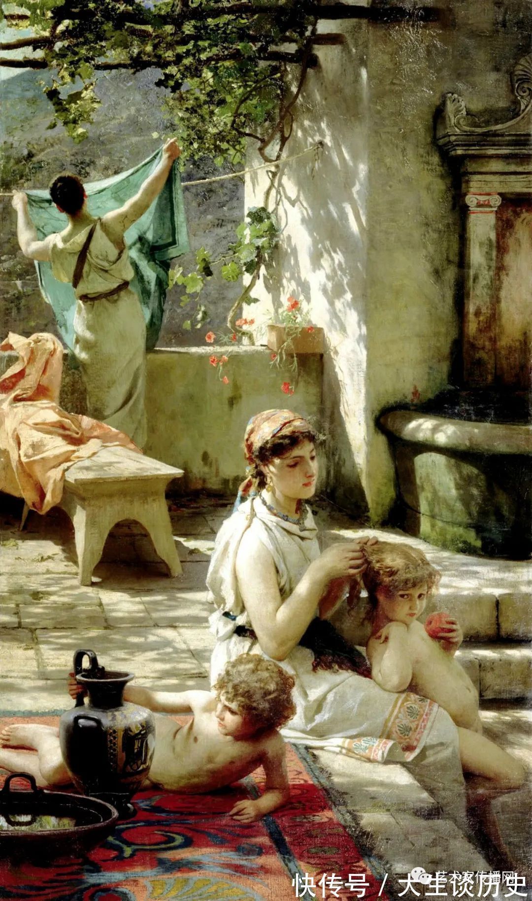 人物@这位波兰大师笔下的人物，光色交叠惹人醉