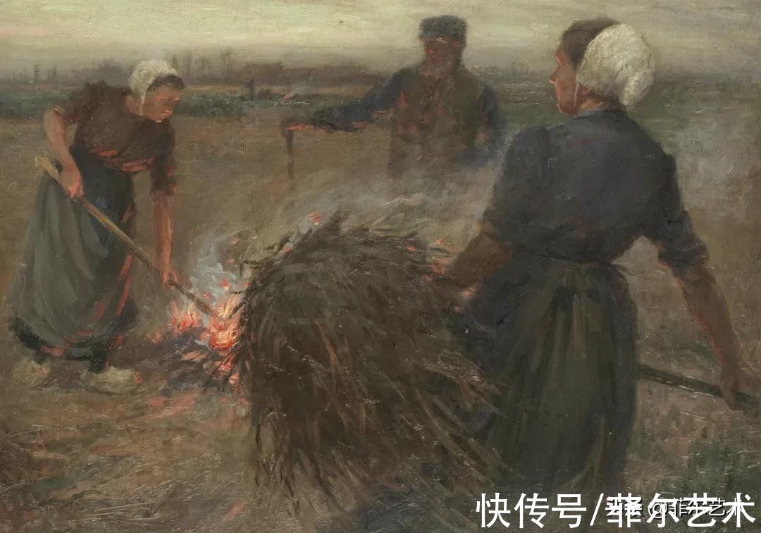 爱丁堡|英国画家布莱洛克油画里的乡村生活，田园诗一般的美