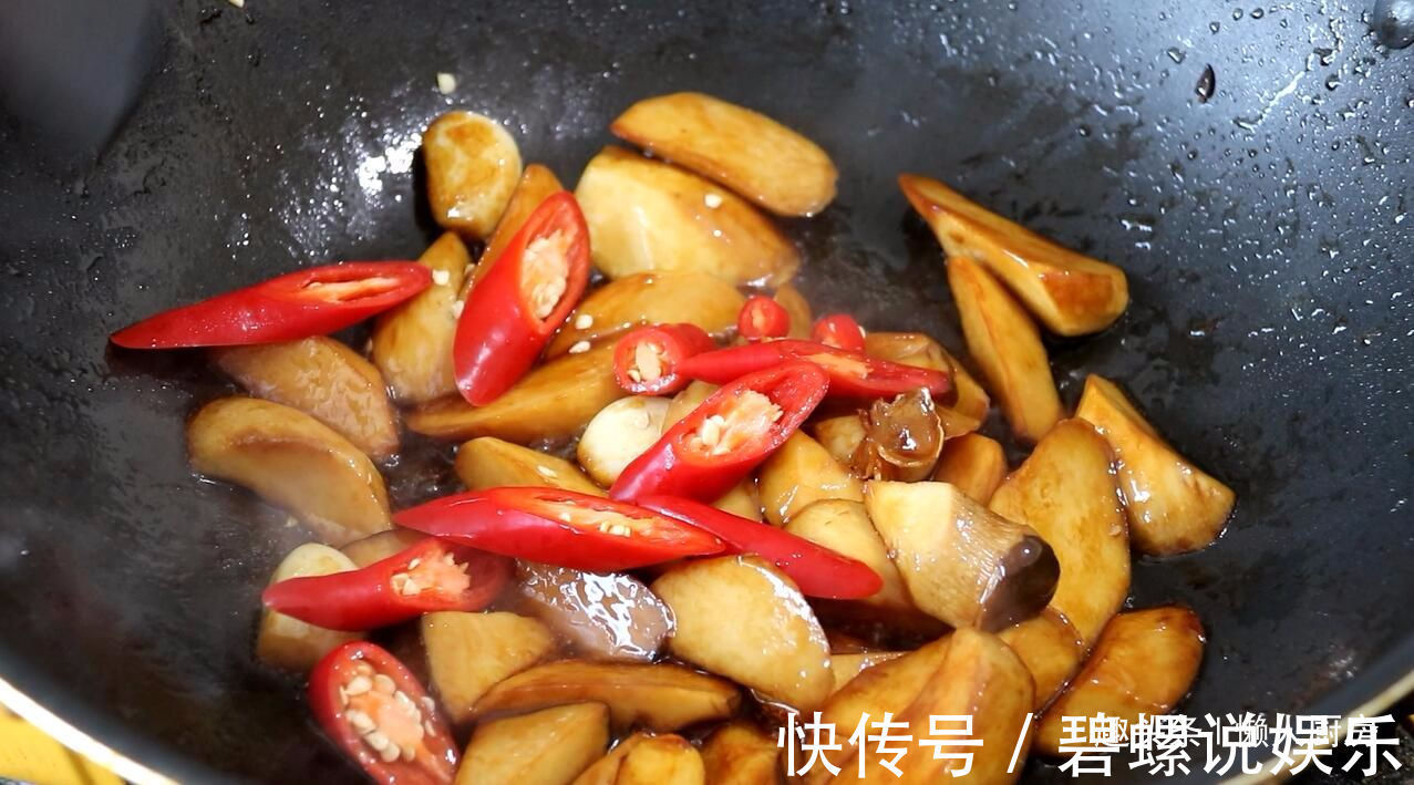 教你杏鲍菇最好吃的做法,甜中带咸,能吃出肉的味道