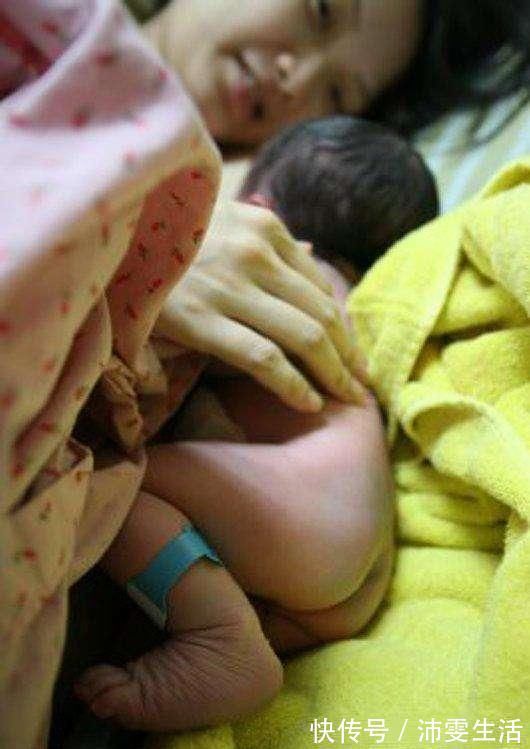 分娩|顺产分娩的真实记录婴儿出生时的瞬间,让人激动不已