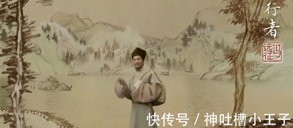 王希孟@春晚版《富春山居图》,和《千里江山图》歌舞相遇,美得太不一样