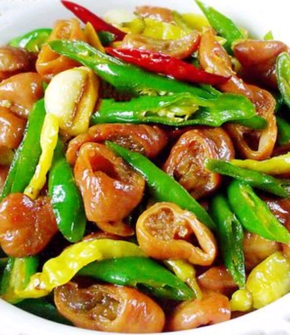 爱吃肥肠的看过来！简单炒制，香辣开胃，满口焦香！