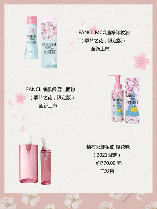 2021樱花节限定好物盘点,带你重返少女时代!