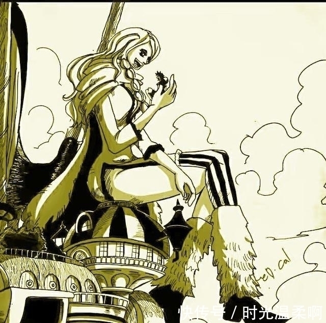 娜美|海贼王:与娜美长相颇为相似的3位角色,都比娜美更高更大更强