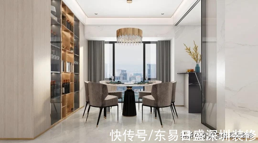 117㎡大族云峰现代简约,若如初见,月影花香|作品首发 | color