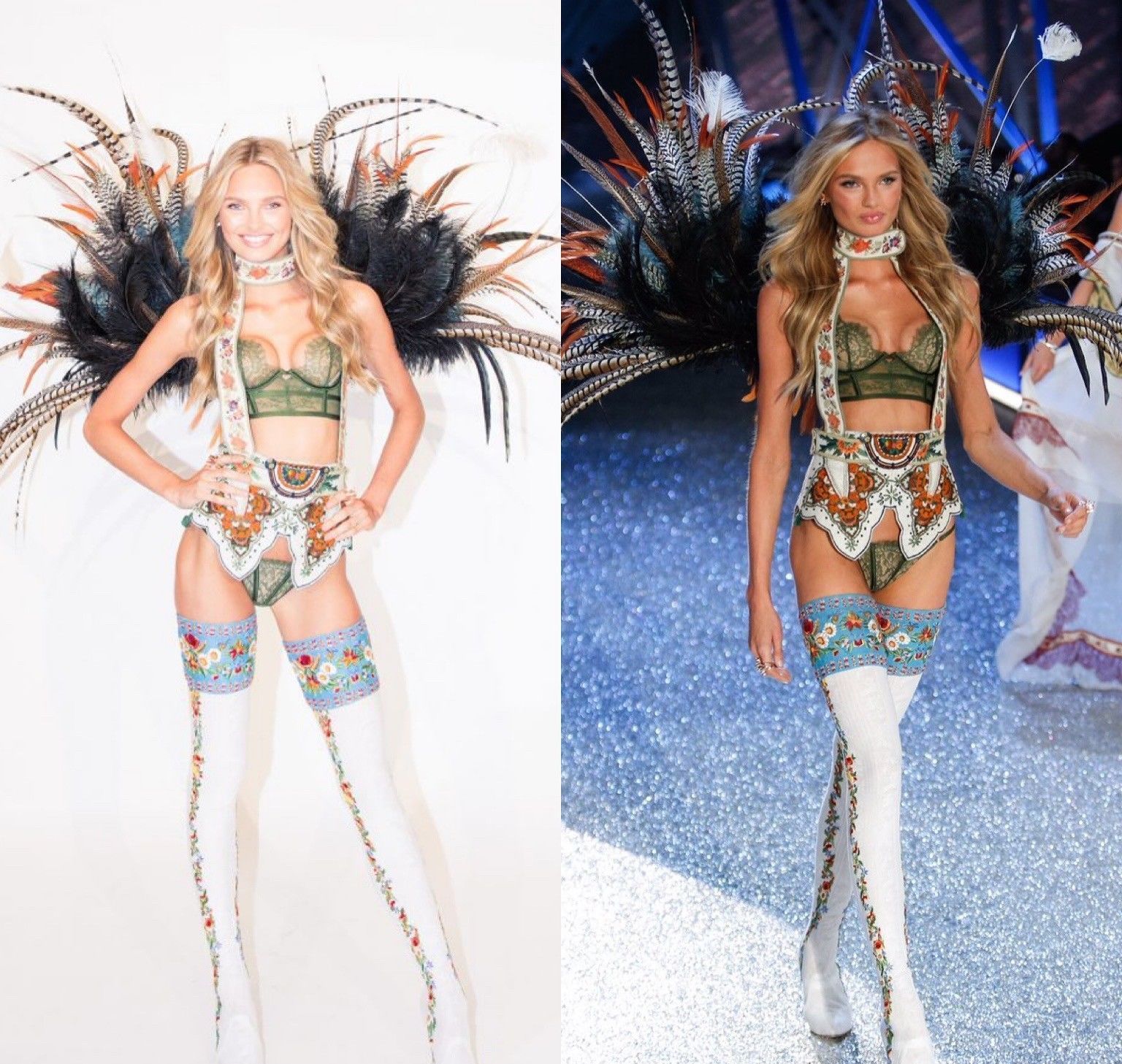 维密大秀试装照来袭维密天使素颜试穿内衣秀服,竟比大秀还好看