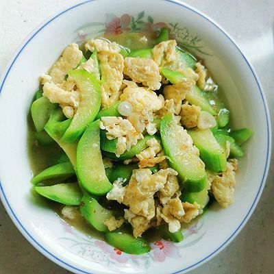 日食记|蛋白炒丝瓜