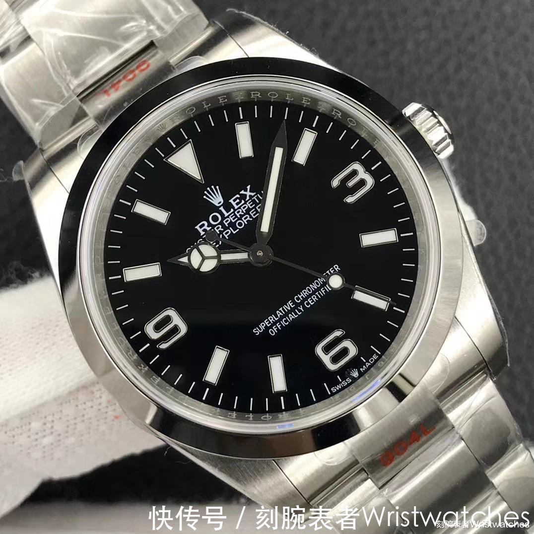 探险家|EW厂劳力士探险家36型腕表外观工艺能以假乱真吗？