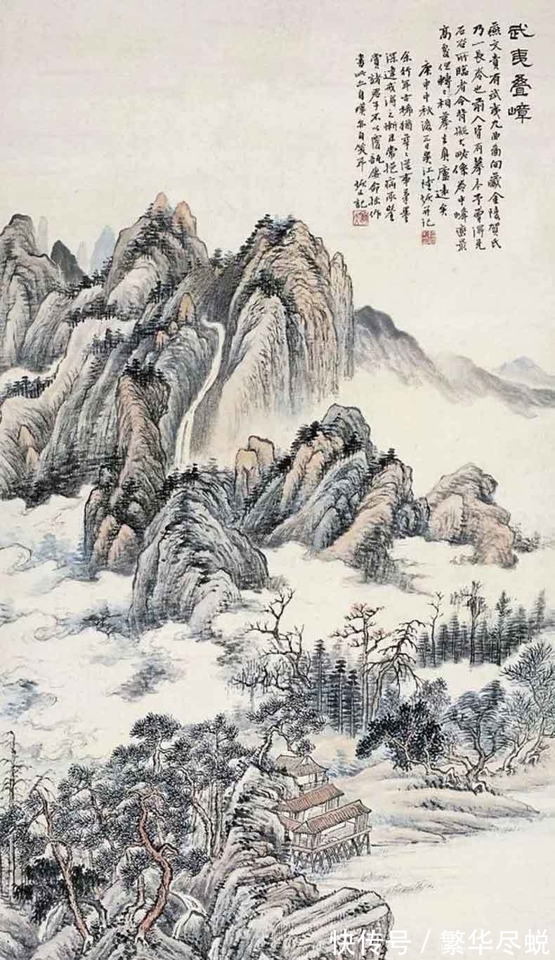 造诣#清代全能画家陆恢，作品之美，刷新你对绘画的认知！