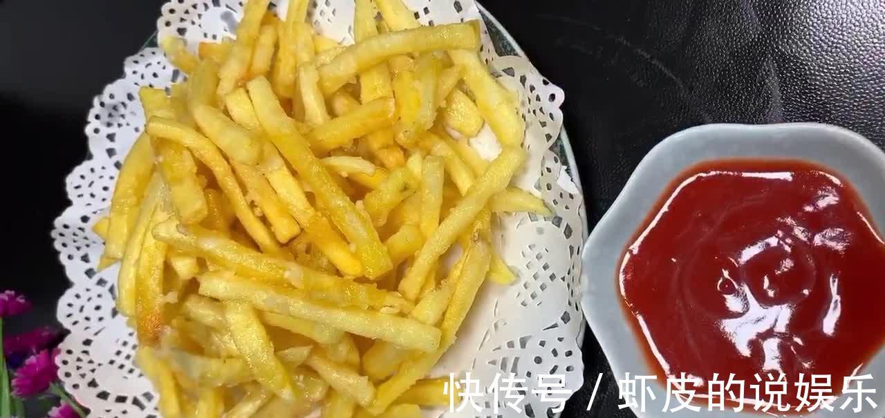 炸薯条有技巧，做法简单全程零失败，香甜酥脆孩子喜欢