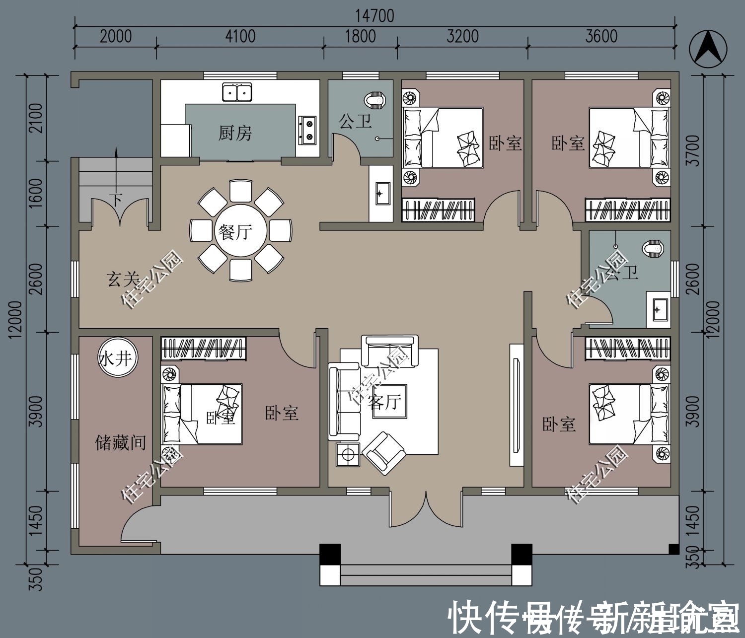 占地|这10套图纸告诉你2020年农村建养老别墅，什么设计最受欢迎
