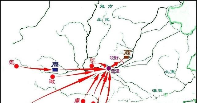 牧誓八国|武王伐纣，《封神榜》始终是神话，而这八个国家却被记录了下来！