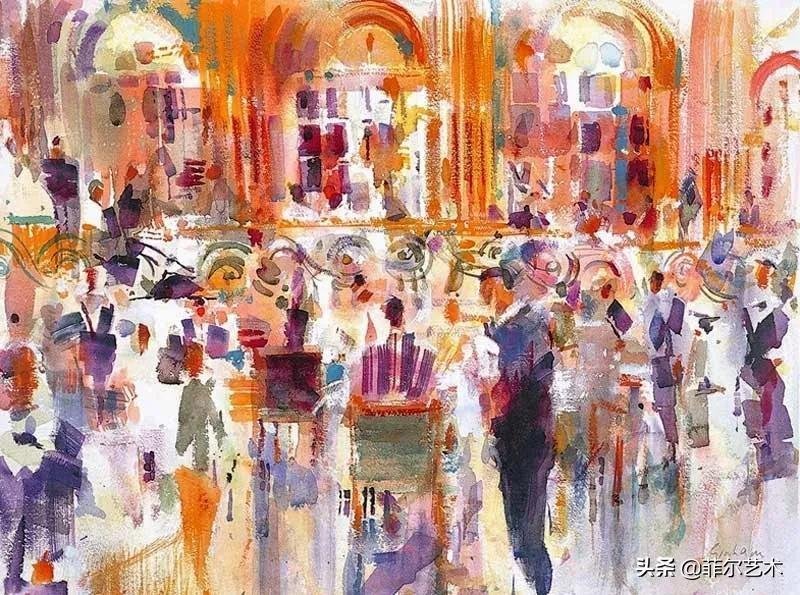 色彩!「油画欣赏」生动鲜明的色彩,一种独特的华丽风格