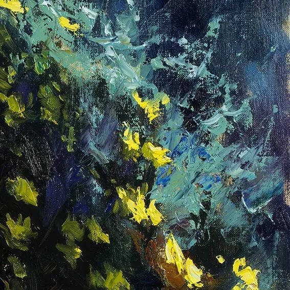 ·沃利戈夫|弗拉基米尔·沃利戈夫 的笔下,夏日繁花,娇媚女子,岁月静好