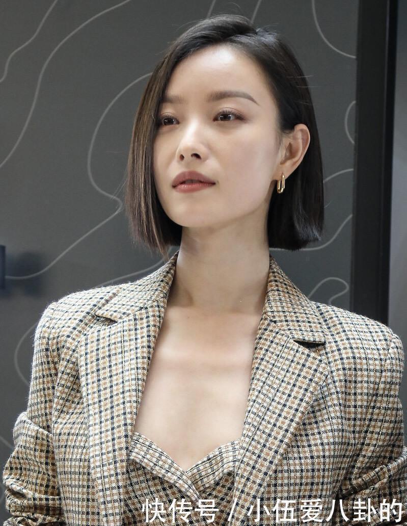 女人味|好看不用打理的短发有哪些？一刀切的齐下巴短发不错，简单又时髦