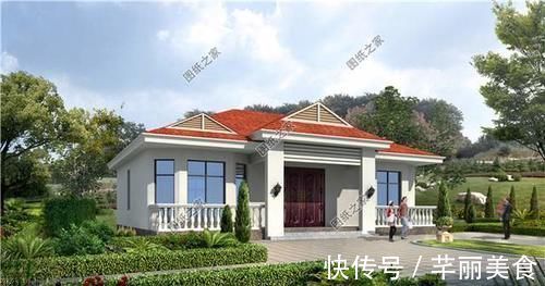 别墅|15米×12米农村的建房设计图，大气到没有朋友，你的绝佳选择