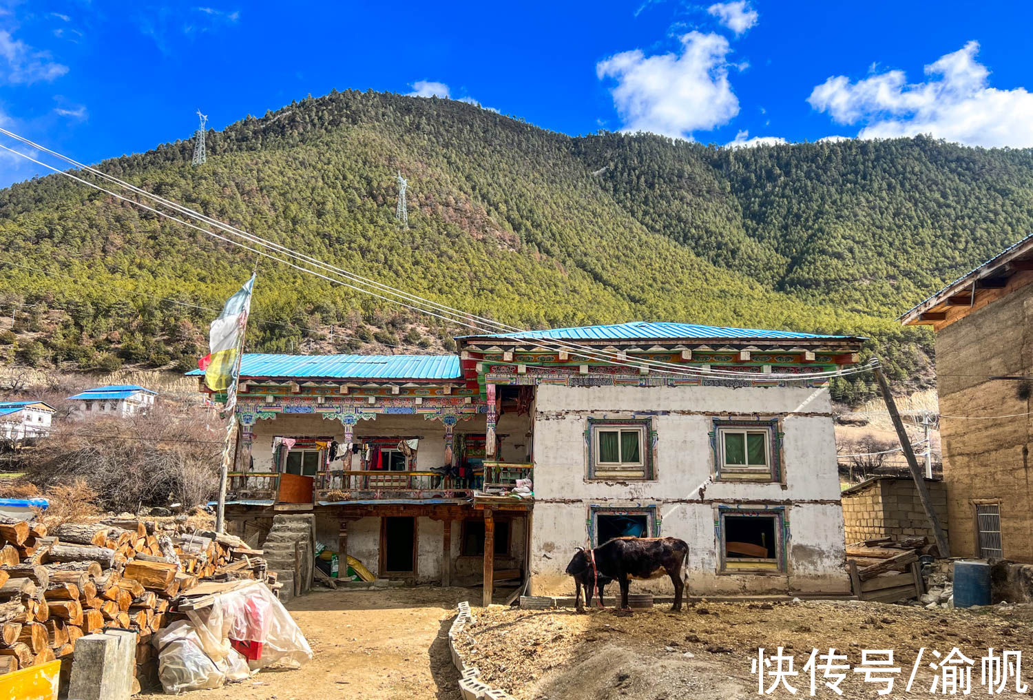 西藏|西藏与云南交界处的悬崖村，进出道路难行，风光却美如世外桃源