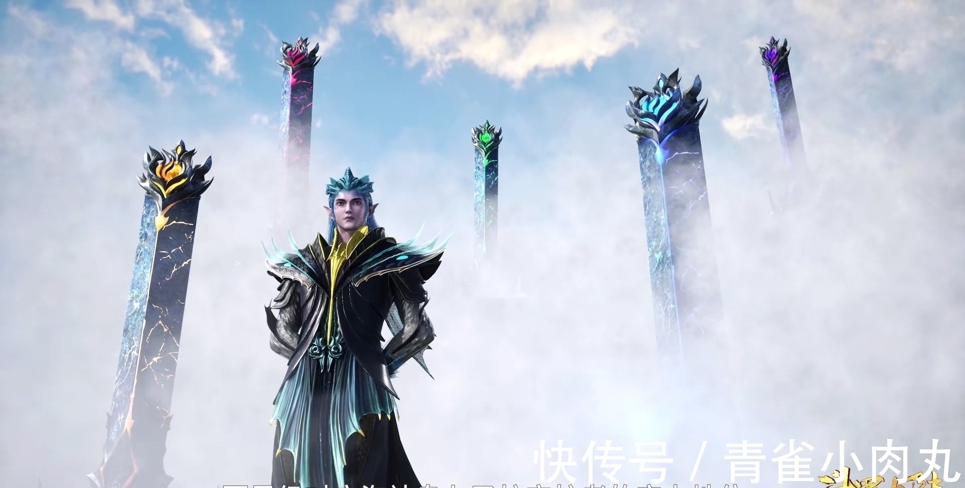 海神|斗罗大陆:唐三修罗神形象不仅帅还很霸气,神考就是为他量身定制