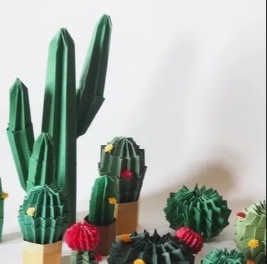 真正的懒人盆栽,不用任何管理也能花开常在!DIY纸艺手工附教程