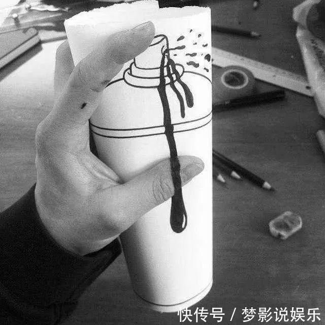 一只笔#歪果仁脑洞大开,把一张A4纸玩成这样,进来膜拜!!