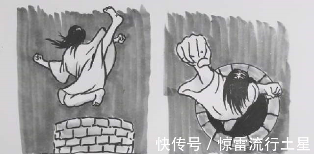 哆啦画师绘制贞子的不同出场方式,JOJO风很酷,奥特曼风让人怀念