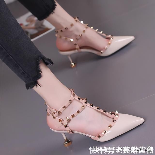 铆钉|现在高跟鞋真是越来越高级,我敢说下面这几双,肯定有你没见过的