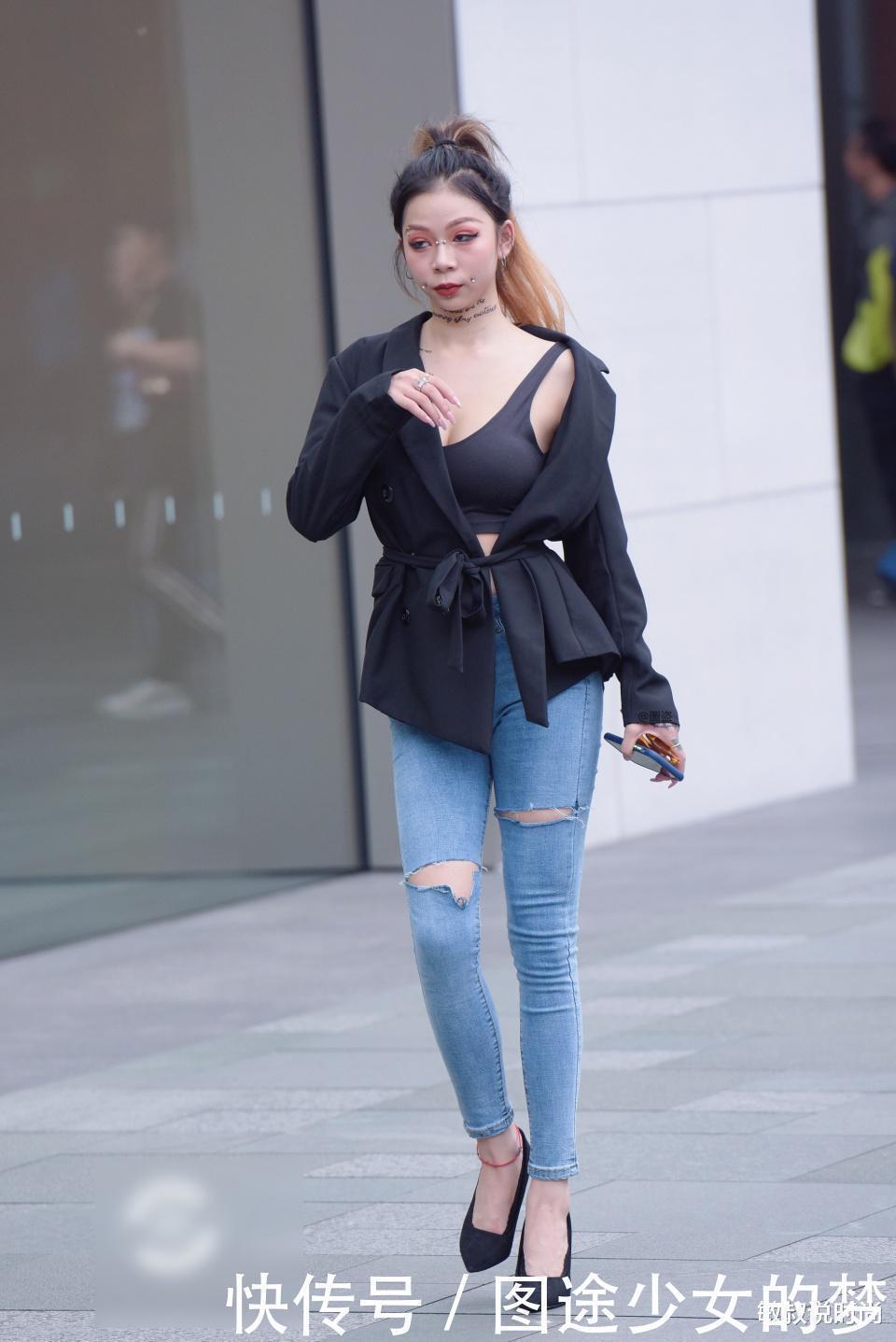 小姐姐|敢打赌吗这位新潮不羁的女孩子,白嫁给你也不敢要