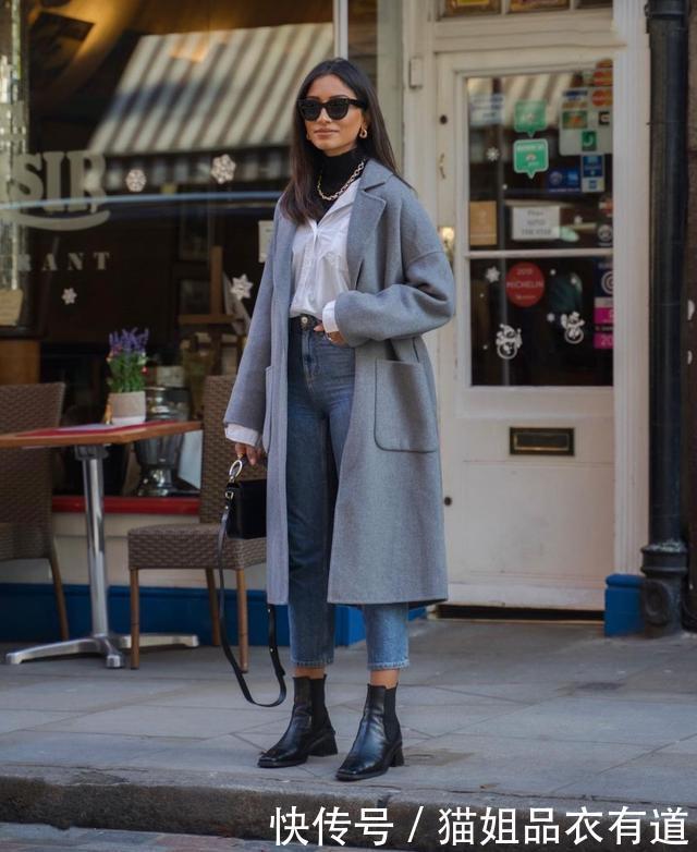 穿大衣时,该配什么鞋?掌握这些心机小细节,品味一看就低不了