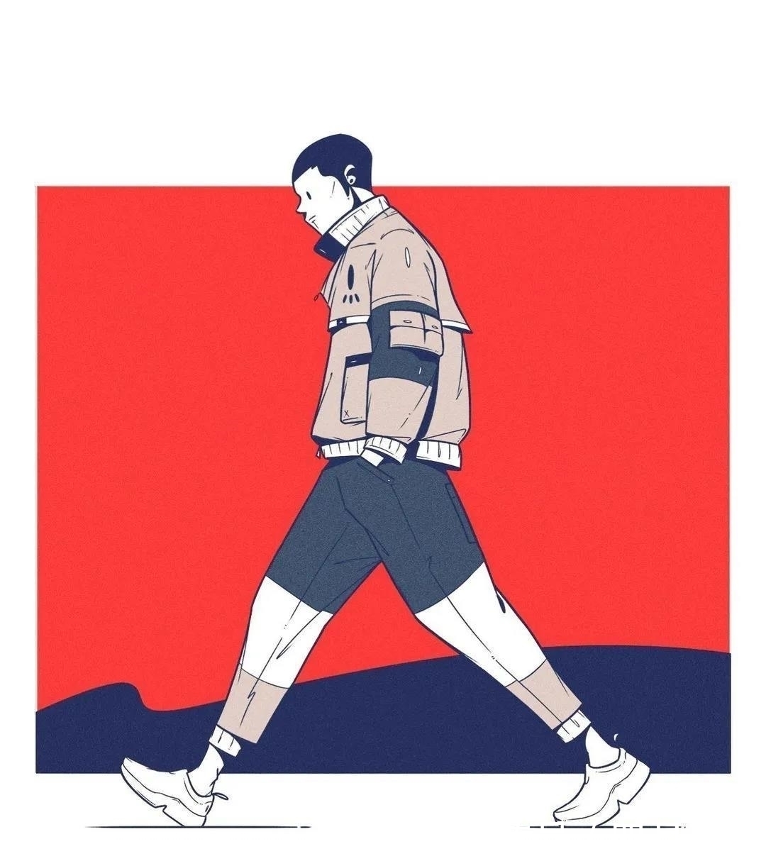 thomas$「绘画干货」一组线稿步骤图分享!原来大佬都是这样画的……