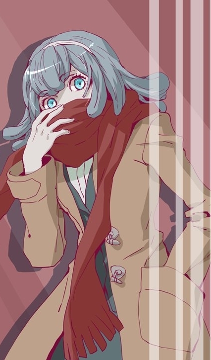 弹丸论破|《弹丸论破》月光原美彩,动漫全面屏壁纸,三代里最萌的女孩