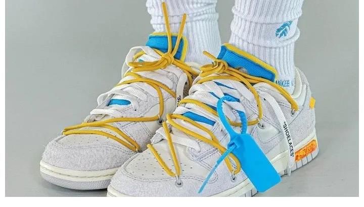 OW x Dunk「the 50」编号 34曝光；NBA x AF1最新联名登场