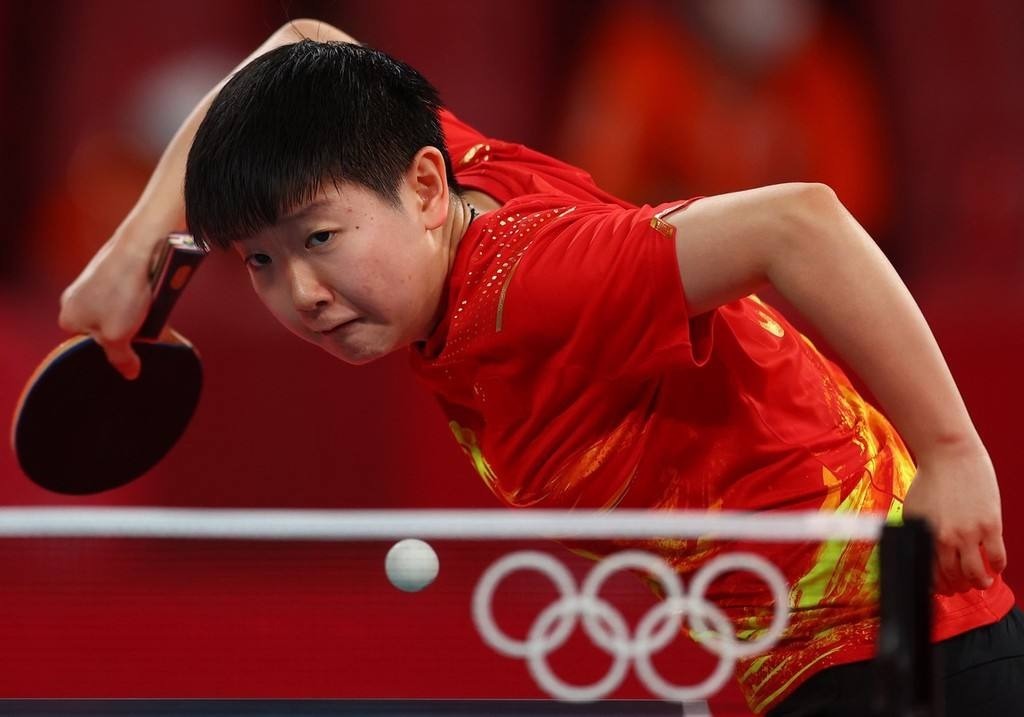 国乒|没有陈梦!没有王曼昱!国乒中孙颖莎独揽荣誉,这一年的付出值得