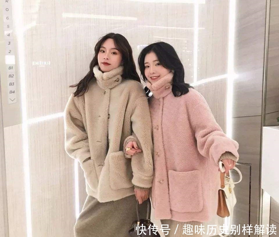 羊羔毛外套|羊羔毛+半身裙,羊羔毛+牛仔裤,冬天这么穿太美了!