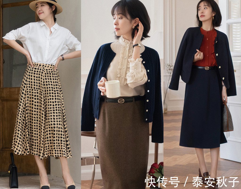 高级感|气质、高级的中年女人:少穿卫衣、牛仔裤!学她们这样穿,好漂亮