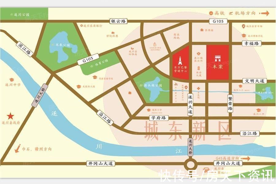 吉安|超强买房攻略!想知道吉安遂川县遂川东方巴黎都有啥?这就带你看