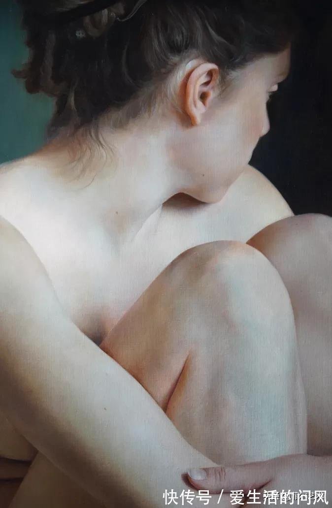 安妮·@法国画家安妮·罗达超高清、超写实人物油画作品欣赏