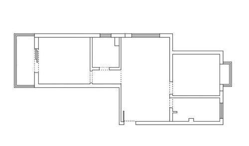 小户型|看了她家,才发现围合式布局,并不是大户型专属,小户型效果更好