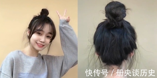 少女感|想让“烂校园”丸子头更好看?这才是正确扎法,简单少女感爆棚!