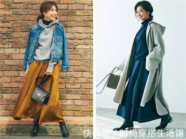 裙子|春天了,羽绒服就收起来吧!今年流行“裙子+短靴”,洋气又显瘦