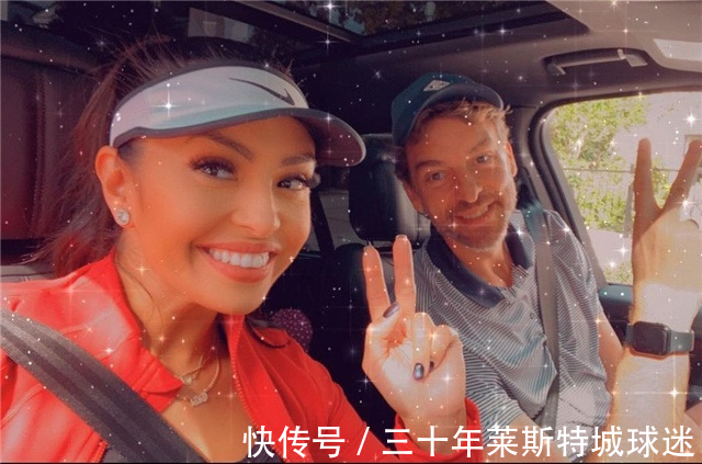 球迷们|科比女儿太爱加索尔!在他怀里感受到父爱,瓦妮莎的反应令人泪目