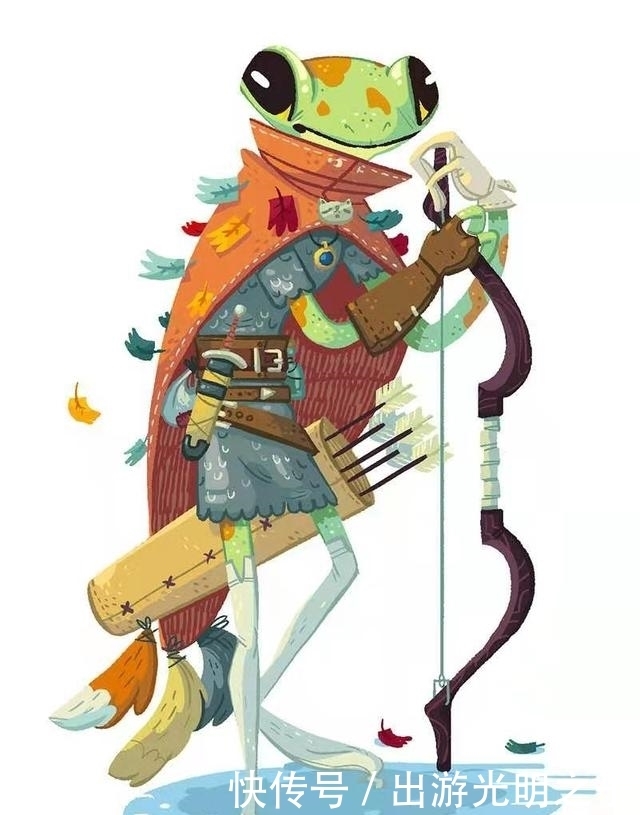 迪斯尼童话世界,法国插画师笔下的冒险之旅