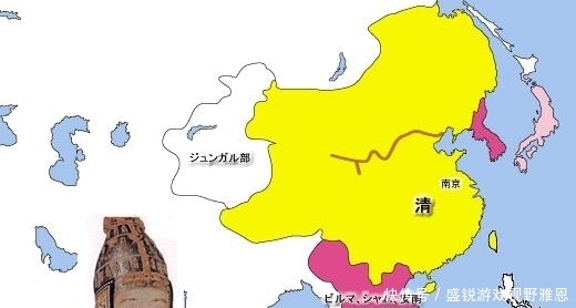 扩张|日语版的清朝扩张版图：你能看出日本人的别有用心吗？