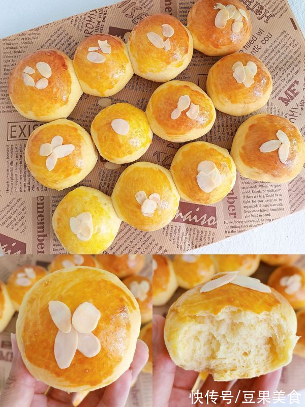 面包小白第一次做面包，果不其然翻车了