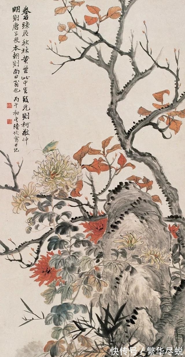 造诣#清代全能画家陆恢,作品之美,刷新你对绘画的认知!