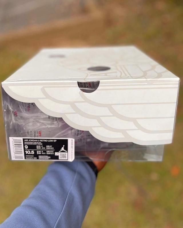 white 飞翼鞋盒太酷了!OW x AJ2 最新图片泄露!下月正式发售