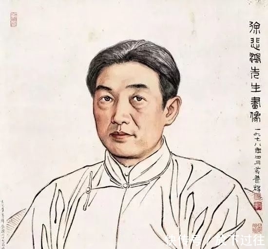 范曾$难怪徐悲鸿的这幅“白描”能卖出4370万,你看看是谁补的画?