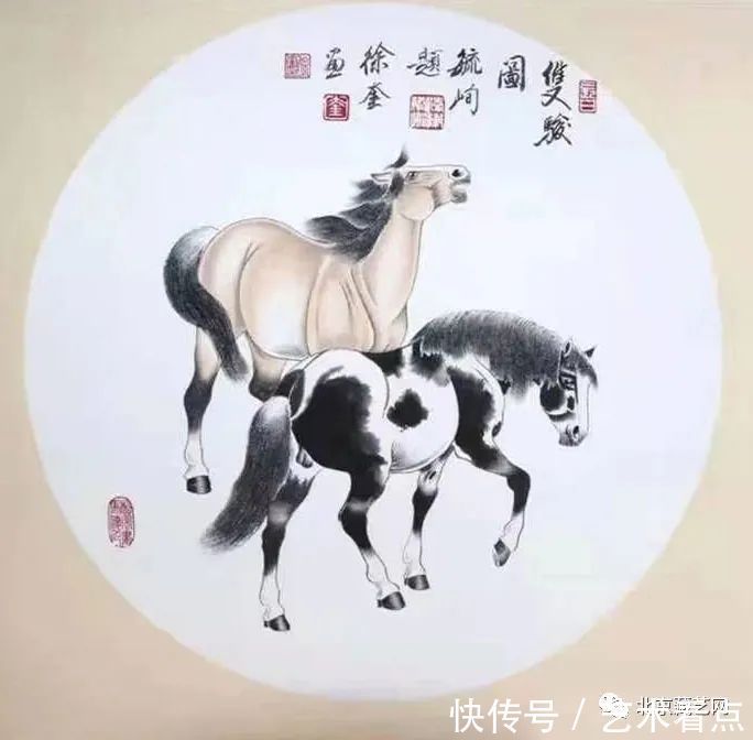 松风画马传人徐奎作品选|名家名作 | a951