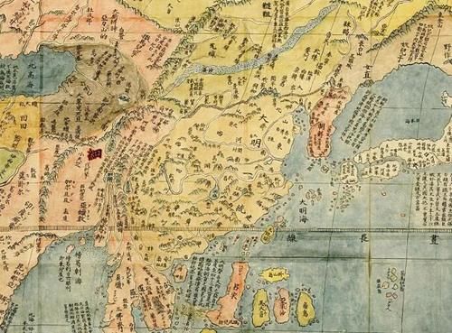  国宝|国宝《坤舆万国全图》，看看明朝人眼中的世界是怎么样的